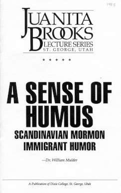 the cover of “A Sense of Humus”